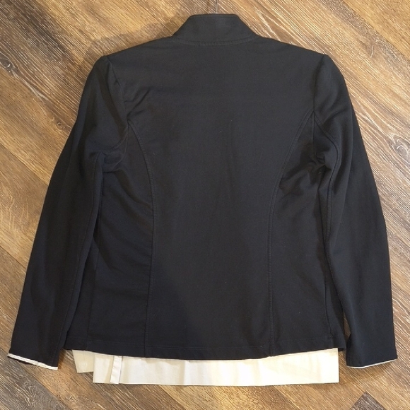 Tommy Hilfiger Black and White Military Jacket - Picture 4 of 4